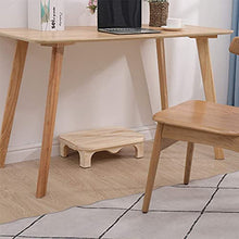 JXING Sgabello con Gradino in Legno Massello, Sgabello da Barba Resistente, Leggero E Antiscivolo, Sgabello Piccolo per Bambini, per Casa, Bagno, Comodino