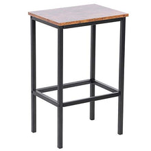Bicaquu Sedia Alta da Pub, Sgabello da Cucina Quadrato Robusto e Resistente, Sgabello da Cucina, Bar per Feste Leggero per Soggiorno Cucina