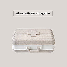TTAototech - Contenitore porta pillole portatile, con scomparti rimovibili, porta pillole da viaggio, piccolo porta medicinali con chiusura sicura, contenitore giornaliero per vitamine