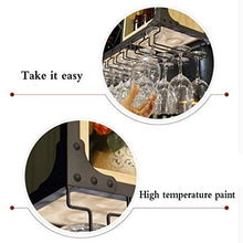 Wine Rack, Wine Rack Altezza regolabile di legno della struttura Holder Wine Rack parete in metallo Cucina Soggiorno banco di mostra Adatto for Wine Glass rack di stoccaggio WTZ012