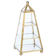 TXXM produzione cassettiera portagioie in vetro trasparente, 11,3 x 24 cm