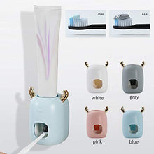 shunbang yuan Dentifricio Squeezer Parete dentifricio Plastic Hanging Tubo Squeezer per Bagno, Bianco