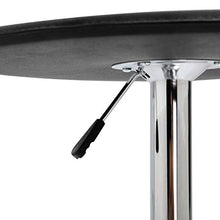 Tidyard Set 3 pz da Bar Moderno Design Alto in Ecopelle Nero/Bianco/Rosso/Grigio e MDF,Set Tavolo Quadrato e 2 Sedie da Bar Alti in Ecopelle,Set Tavolo e Sedie da Cucina Design in Ecopelle