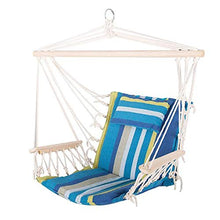 Sedia Amaca Anywhere FHA-HCH-A 102x96x54cm 2.3kg Pesso massimo 120kg Amaca a poltrona, sedia sospesa, sedia pensile con braccioli in legno. Hammock chair