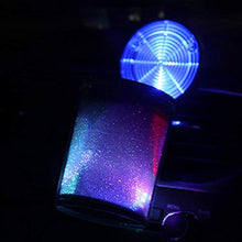 Congci Posacenere Portatile, posacenere Luminoso, posacenere per Auto con portacenere per Sigarette a LED, sfiato per Sigarette, Cenere di Fumo