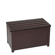ODDINER Baule da Giardino Piattaforma Esterna Scatole Armadio di immagazzinaggio del Sedile gabinetto Bench all Weather Impermeabile Mobili da Giardino (Color : Brown, Size : 90cm)