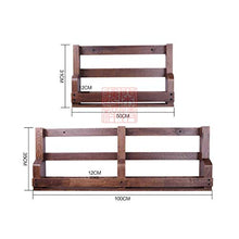 Cremagliera Del Vino Semplice e Creativa Scaffale a Parete in Legno Massello Applique a Parete Stile Semplice Portabottiglie per Vino Cafe Bar Decorazione Semplice e Creativa, PZW, B