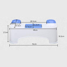 FSFF Sgabello per Bagno in plastica Addensato per mobili/Sgabello per Bagno Antiscivolo/Sgabello da Bagno per Donna Incinta/Pouf per la casa/Pouf per Uso Domestico, Heavy Duty Max.100kg P