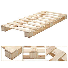 WGYDREAM Letto Base della Rete Solida Letto della Piattaforma della Struttura del Letto Singolo in Legno Massello con Robusto Supporto A Doghe, Legno Naturale, 90 * 200 Cm