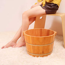 NUBAOgy Bacino Del Piede In Legno, Pediluvio Per Uso Domestico, Vasca Da Bagno Coperta Per Pediluvi, Pediluvio Per Uso Domestico, Pediluvio, Fusto Di Abete Profumato, Regalo Per La Salute Domestica, 2
