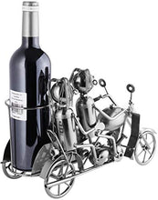Brubaker Portabottiglie dal Design Coppia sul Moto con Sidecar - con Biglietto di Auguri