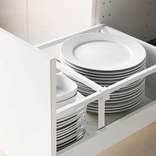 MAXIMERA/METOD base cb 2 frontali/2 cassetti alti 40x61.6x88 cm bianco/Veddinge bianco