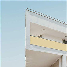 HAOMENGG Privacy del Balcone 1x5m Copertura di Protezione di Sicurezza del Balcone in Poliestere Protezione Efficace della Vista per Il Ponte del Cortile, Patio, Balcone, Recinzione, Piscina, Veranda