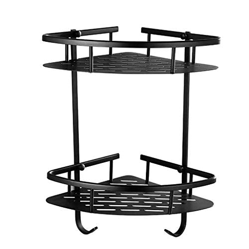NHLBD Mensola da Bagno, mensola portaoggetti - 2 ° Piano Bagno Supporto a Parete Doccia Caddy Rame Rack di stoccaggio for la Cucina partizione Bagno