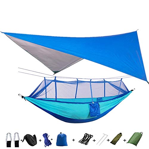 Amaca Tenda Per Amaca Da Campeggio Esterna Portatile Con Zanzariera Con Baldacchino Per Amaca Letto Sospeso Per Paracadute Ad Alta Resistenza Altalena Per Dormire