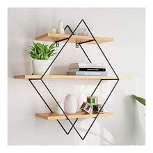 &ripiano di stoccaggio Mensola a parete Bookshelf Ferro Mensola vento decorazione del salone parete industriale - Nero Scaffale di finitura