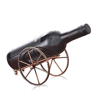 Decorazione retrò per il vino, creativa per il soggiorno, decorazione del mobiletto del vino, in ferro, per cucina, ristorante, bar, cantina, 19 x 12 x 11 cm