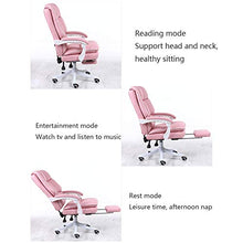 Sedia Gaming Ergonomic Piedini in Nylon, Sedia Gaming con Poggiapiedi, Sedia da Gioco Grande e Alta per Adulti, E-Sports Sedie da Gaming,Nero