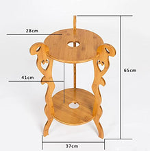 ZYLE Porta Fiori in Legno in Legno, portaoggetti in Vaso da Fiori in bambù