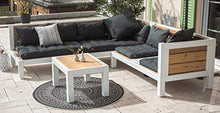 Holzbegehrt Set lounge in legno
