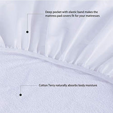 Amazon Brand - Umi Coprimaterasso impermeabile a cinque lati,Traspirante, Anallergico,Cotone - 180x200cm