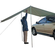 Riparo Tenda Da Campeggio Tettuccio Laterale Per Auto Tenda Da Sole Protezione Uv Impermeabile Tenda Da Campeggio Portatile Tettoia Da Pioggia Sul Tetto Dell'Automobile C.
