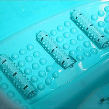 Massaggiatori Elettrici per I Piedi Pediluvio Massaggiatore Barilotto per Il Pediluvio Coibentante per L'Aumento E L'ispessimento con Coperchio ZHANGGUOHUA (Color : Blue)