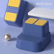 ZOYLINK Sgabello Con Gradino a Doppia Altezza Sgabello Per Vasino Da Bagno Versatile Multifunzionale Antiscivolo Sgabello in Plastica Per Bambini