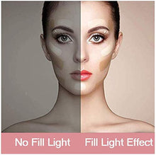 SYue Specchio per Il Trucco a Parete con luci a LED, con Specchio ingranditore 10X Specchio per Il Trucco Rotondo Specchio per Il Bagno Specchio per Il Trucco bifacciale con Rotazione a