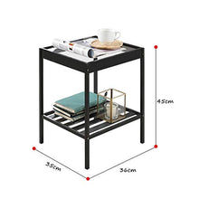 &ripiano di stoccaggio Scaffalature Nordic Home Bedroom Comodino Simple Modern Living Room Tavolino Espositore Scaffale di finitura (Color : A)