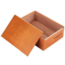 Portasigari, Scatola di Immagazzinaggio del Sigaro Della Cassa Dell'Umidificatore All'Aperto di Viaggio Portatile di Legno Regalo Ideale per Compleanno, Matrimonio, Regalo Aziendale