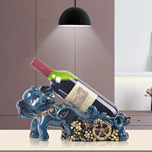 CYQ Elefante Trailer Portabottiglie Decorazione Soggiorno Creativo Armadio per Vino Mobile TV Decorazione Morbida Portabottiglie per Vino Rosso