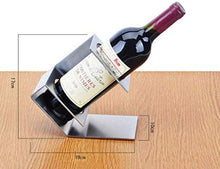 Portabottiglie da tavolo Titolare del vino di stoccaggio in acciaio inossidabile Wine Rack Rack di personalità della cucina della casa Ristorante Wine Cellar controsoffitto Cabinet Portabottiglie e ar