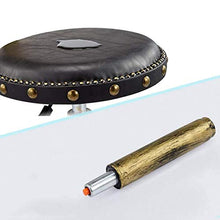 GYPPG Sgabello da Trucco per Camera da Letto Nordico, può Sollevare Sgabello da Parrucchiere Girevole a 360 ° Sgabello da Manicure Sgabello da Bar retrò in Pelle PU Barber Shop Sedia da