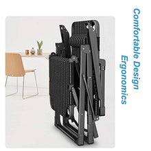 Lettini Pieghevoli Lettini Prendisole Patio Lounge Chair per Adulti | Sedia da Ufficio Reclinabile con Poggiapiedi E Poggiatesta | Ponte All'Aperto