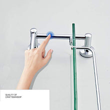 Mensola Bagno Bagno Scaffale, bagno temperato ripiano in vetro 1/2/3 Livello bagagli mensola di vetro rettangolare con la barra di tovagliolo, Parete Asciugamano bar ( Color : 3 , Size : 35cm )
