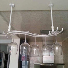 YZ-YUAN Armadi per Vino Creativo a Forma di S in Ferro da Appendere a Parete Portabottiglie per Vino Bianco Portabottiglie Facile da installare (Dimensioni: 55 * 19 cm)