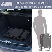 Outsunny Lettino Sdraio Pieghevole da Giardino, Mare, Spiaggia, Piscina, Chaise Longue Richiudibile con Braccioli, Grigio