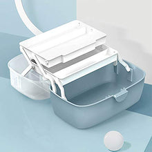 MYHZH Medicina Box 3 Strati Governo della Medicina di Caso dell'organizzatore di immagazzinaggio di Primo Soccorso Grande Medicina Bagagli, 29 x 19,8 x 16 cm
