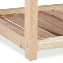 Relaxdays Scaffale per Cucina e Bagno, autoportante, 4 Ripiani, Versatile, Noce, Marrone Chiaro, 31x90x86 cm
