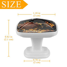 Basket in fiamme retrò 4 PCS Pomelli per Porta, Pomolo per Mobile, Pomelli per Mobili con Viti, Maniglia per Armadietto, Pomelli per Porta, Pomelli per Cassetti per Porta, Armadio, Cassetto e Credenza