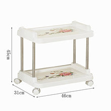 Jia He Carrello Carrello Multifunzionale dell'automobile di Bellezza del Carrello del Salone di Capelli del Carrello della Macchina di Bellezza della Cucina Carrello portautensili Portatile a Quattro