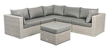Schlichter Möbel Giardino Mobili da Giardino Divano Lounge Divano Illias polyrattan 1er – Elemento Centrale