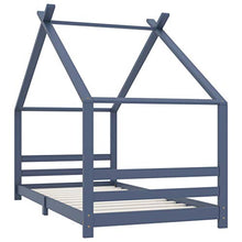 FAMIROSA Giroletto per Bambini Grigio in Massello di Pino 90x200 cm-9615