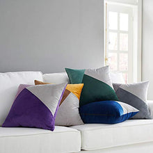 QAQ Cuciture Geometriche Cuscini Decorativi, Cotone PP, Morbido, Pieno Riempimento, Buona Elasticità, Ricamo A Mano, Casa,E,45 * 45cm(800g)