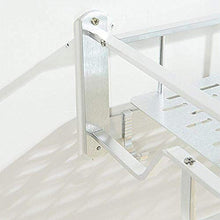 L-YINGZON Asciugamano Rack, A parete rail Bagno cremagliera Bagno cremagliera Rack appendiabiti Bagno ciondolo hardware cremagliera igienica rack di stoccaggio in alluminio spazio rack bagno cremaglie