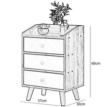 Comodino Durevole Camera da Letto Tre pompaggio delle Famiglie Addensare Assemblaggio del Legno massello di Studio Corridoio Multifunzione Locker Bagno Storage Box Living Room FANJIANI
