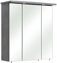 Pelipal 913 Hanau Bacoli I - Armadietto con specchio, effetto legno, 20,0 x 65,0 x 72,0 cm