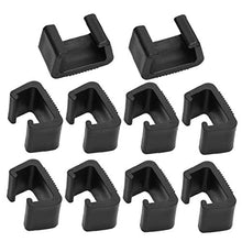 Clip Outdoor Furniture Patio Wicker clip di plastica Divano Connect Clamps per sedie mobili da giardino del sofà 10PCS 5.25CM
