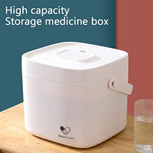 SUMMER HOME Kit di Pronto Soccorso per Uso Domestico PP Medicine Scatola di immagazzinaggio per uffici Pill Organizer per Viaggi Camping Container